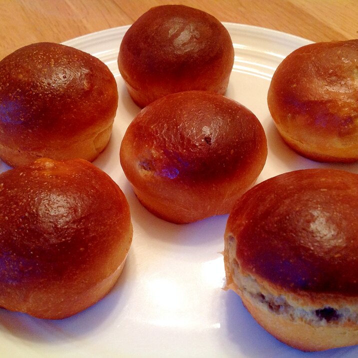 ブリオッシュ生地で栗パン レシピ 作り方 By Findus 楽天レシピ